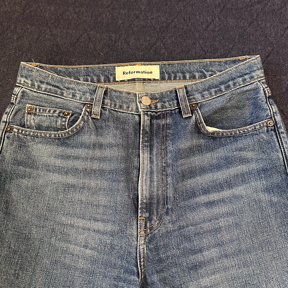 Reformation Julia Cigarette Jeans